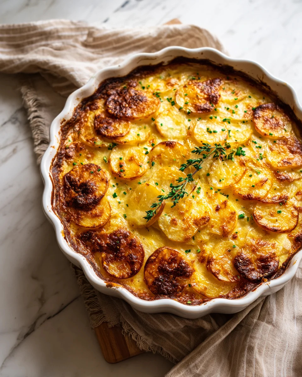 Cheesy Scalloped Potato Casserole