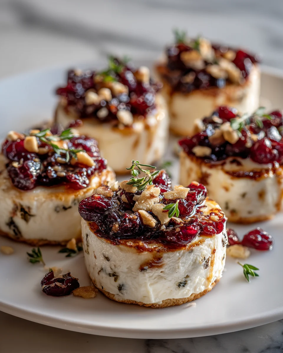 Cranberry Brie Bites
