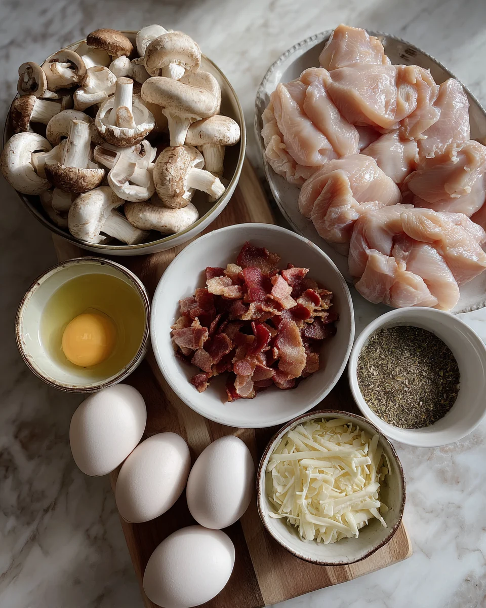 Creamy Bacon Mushroom Chicken