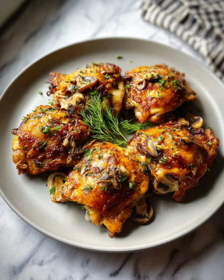 Creamy Dijon Chicken Thighs