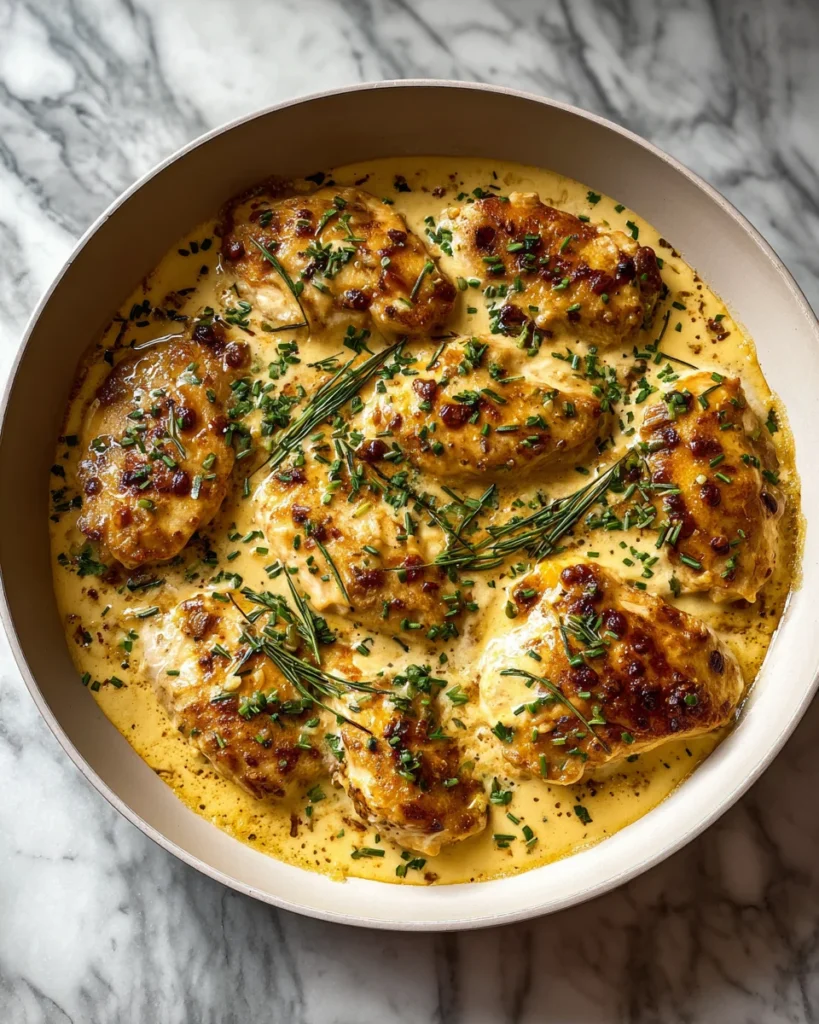 Creamy Garlic Butter Chicken Bake