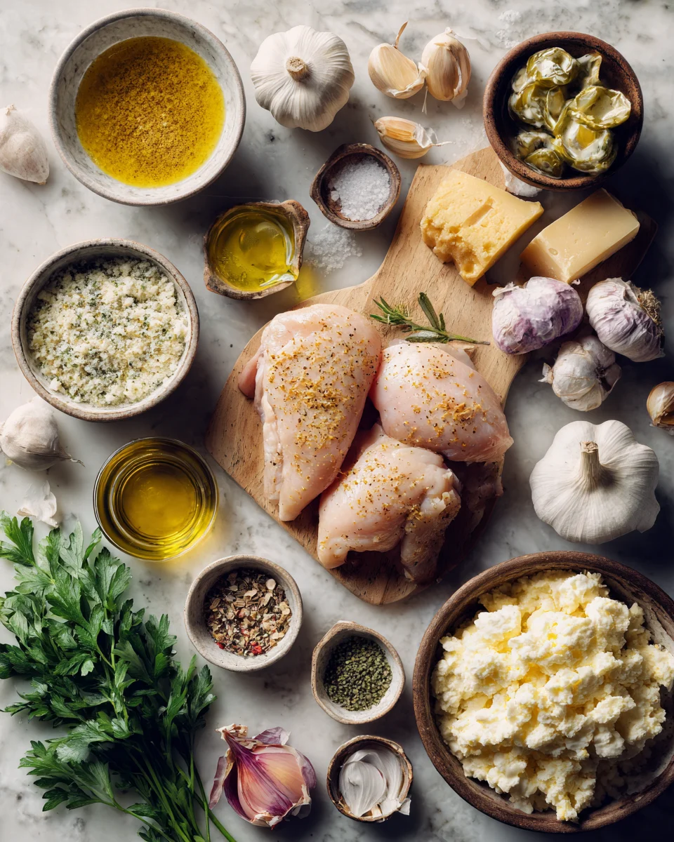 Creamy Garlic Ranch Chicken Bake