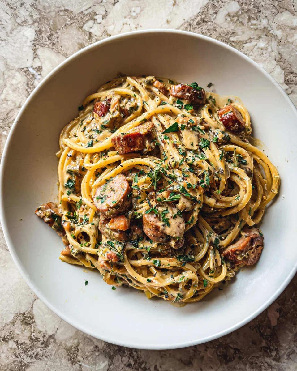 Creamy Italian Sausage Pasta