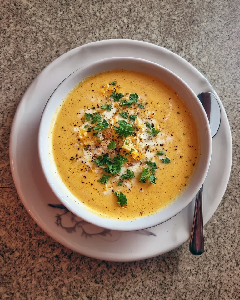 Creamy Parmesan Vegetable Soup