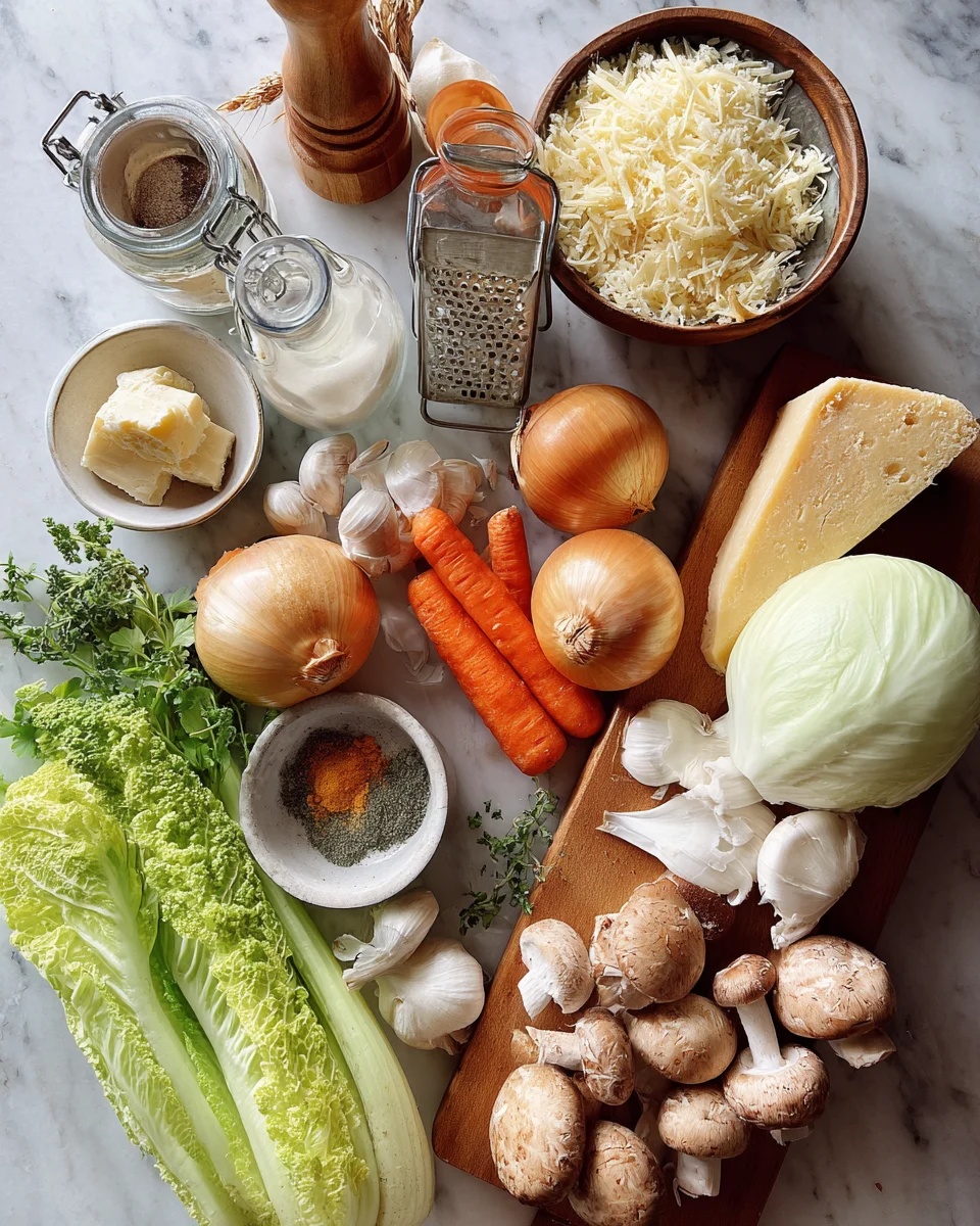 Creamy Parmesan Vegetable Soup