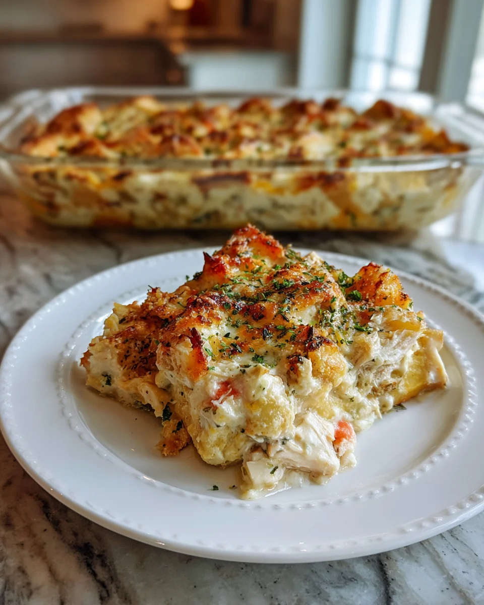 Creamy Ranch Chicken Casserole