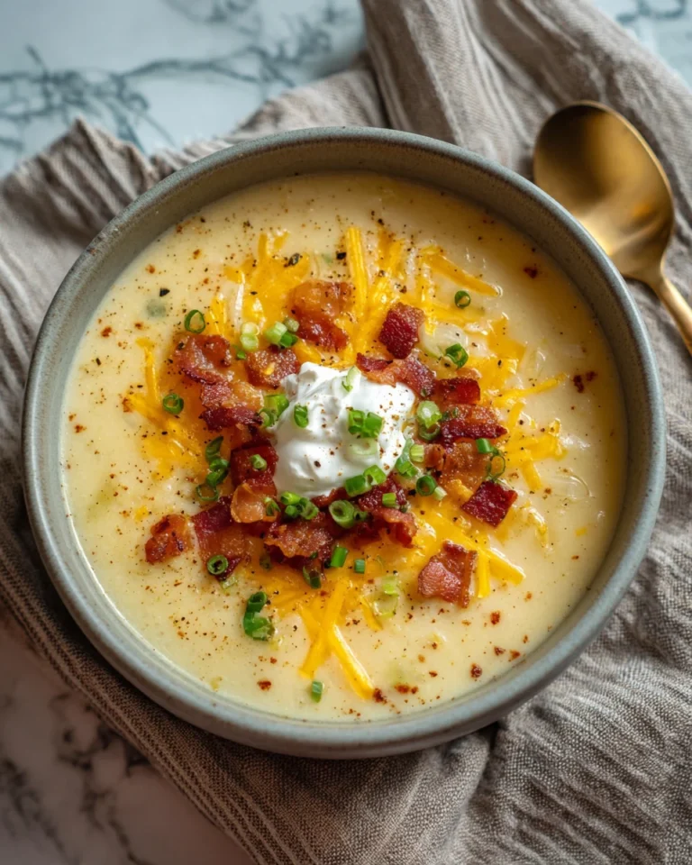 Crock Pot Loaded Potato Soup