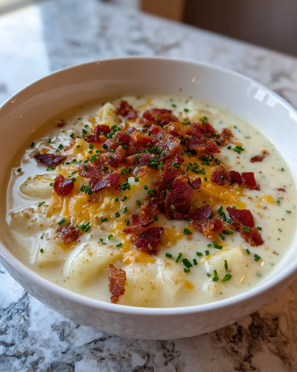 Crock Pot Loaded Potato Soup