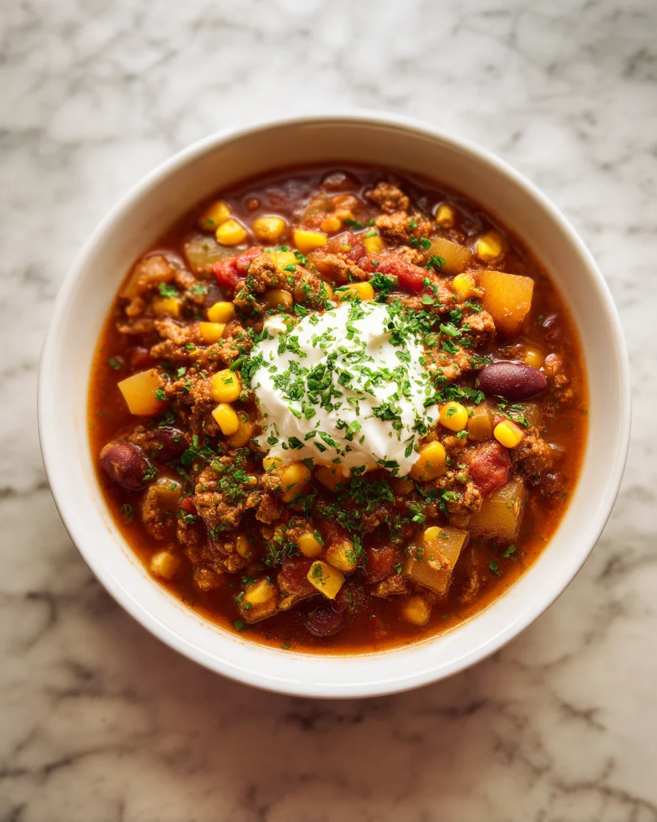 Crock Pot Taco Soup