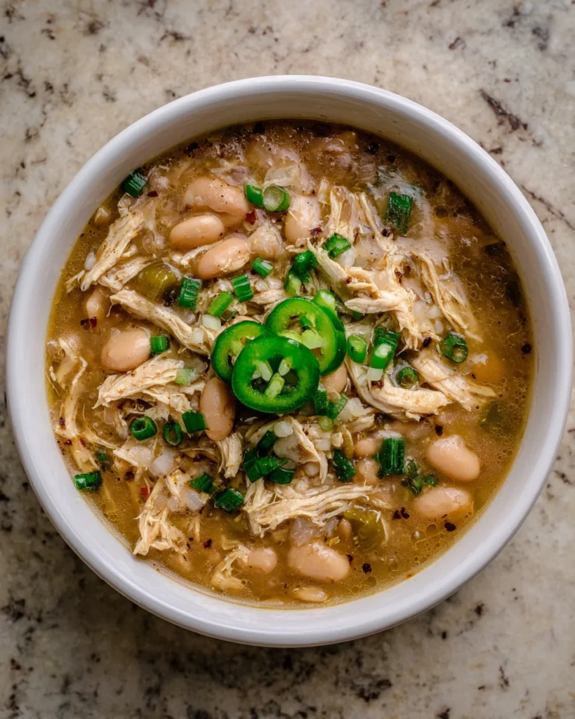 Crock Pot White Chicken Chili
