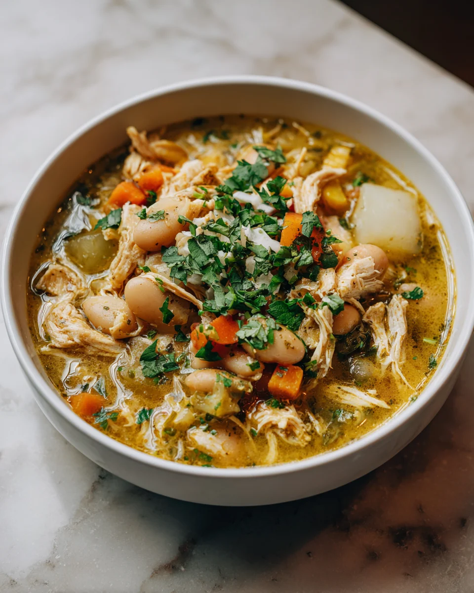 Crock Pot White Chicken Chili