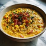 Crockpot Cheesy Corn Chowder