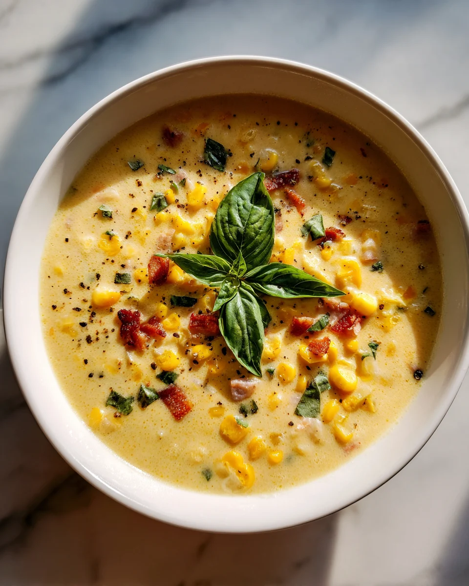 Crockpot Cheesy Corn Chowder