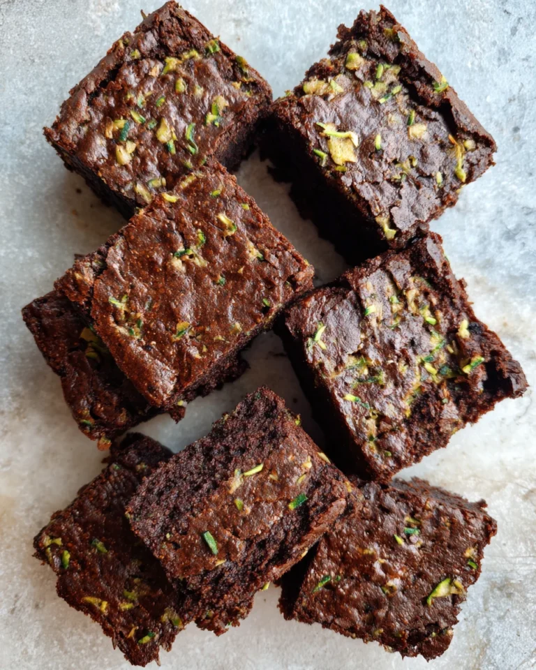 Flourless Zucchini Brownies