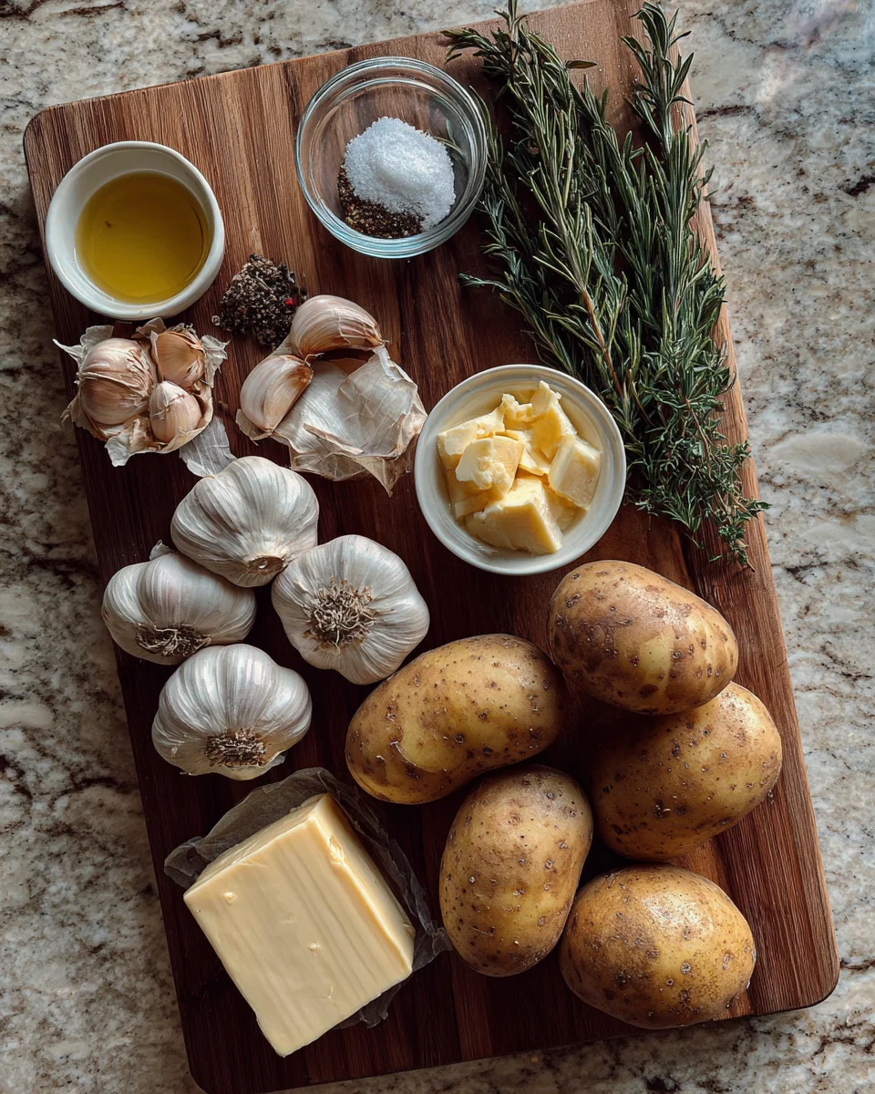 Garlic Butter Hasselback Potatoes