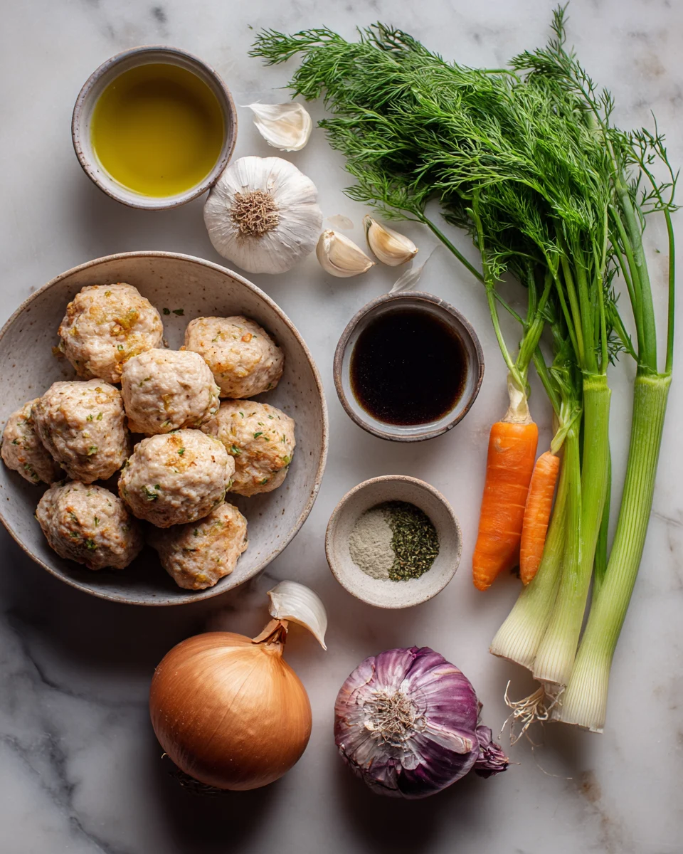 Garlic Herb Chicken Meatballs