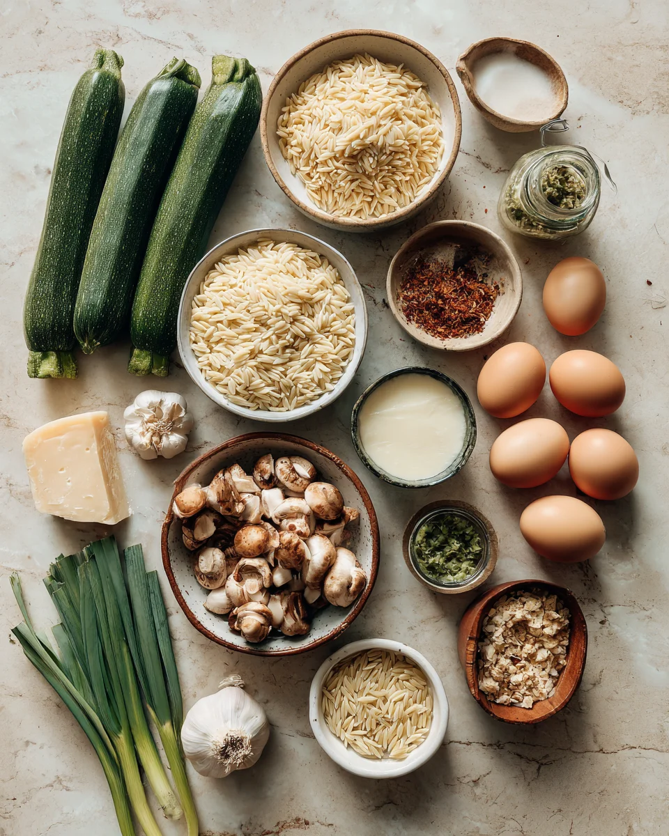 Garlic Parmesan Orzo