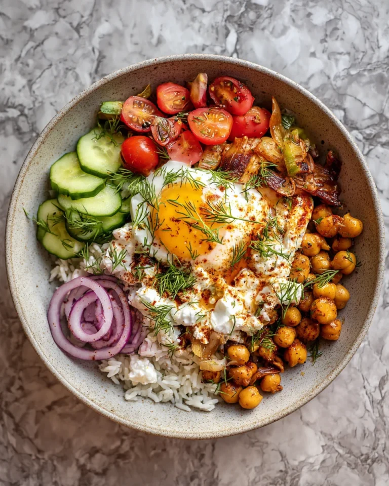 Greek Chickpea Bowl