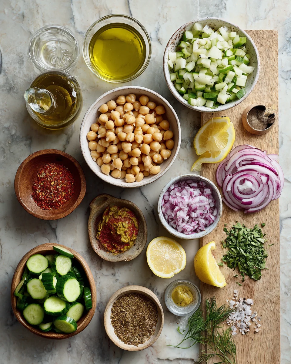 Greek Chickpea Bowl