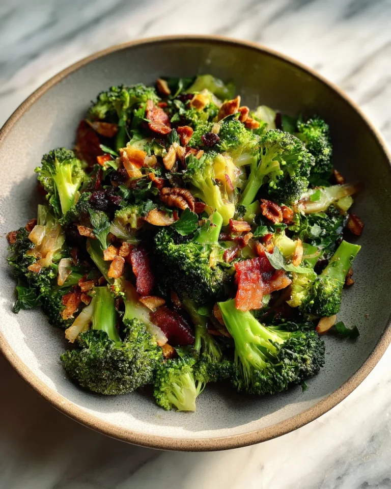 Honey Lime Broccoli Salad