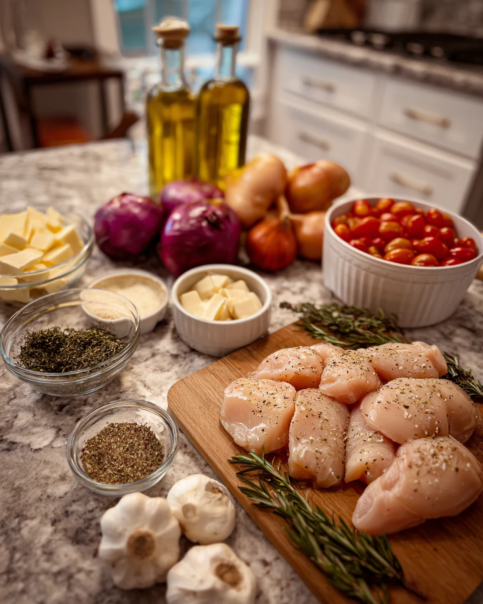 Italian Garlic Butter Chicken