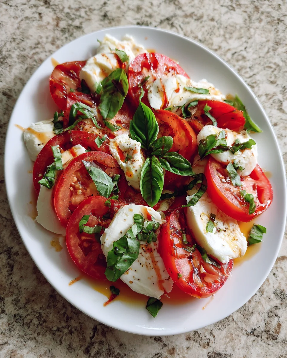Italian Mozzarella Tomato Salad
