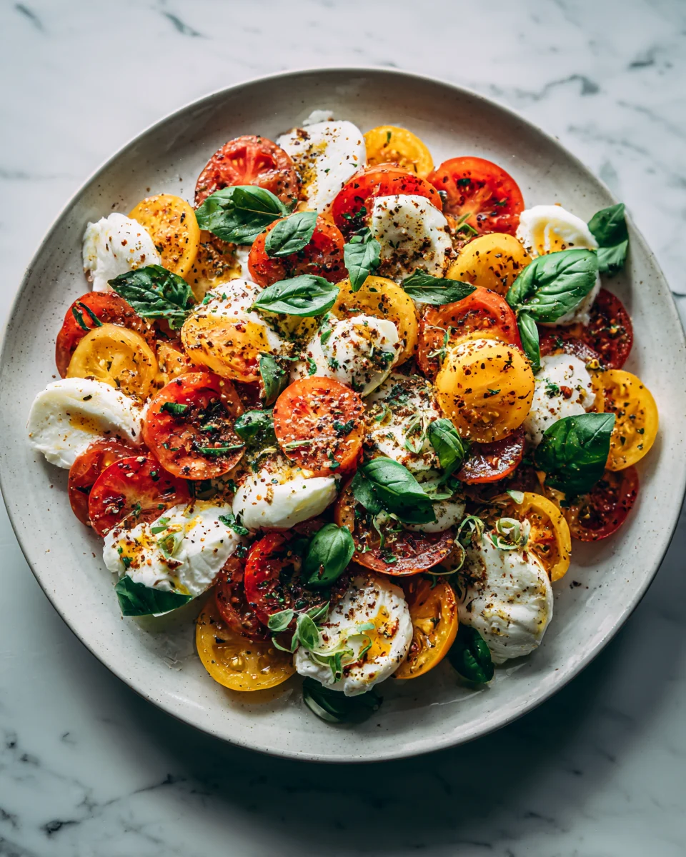 Italian Mozzarella Tomato Salad