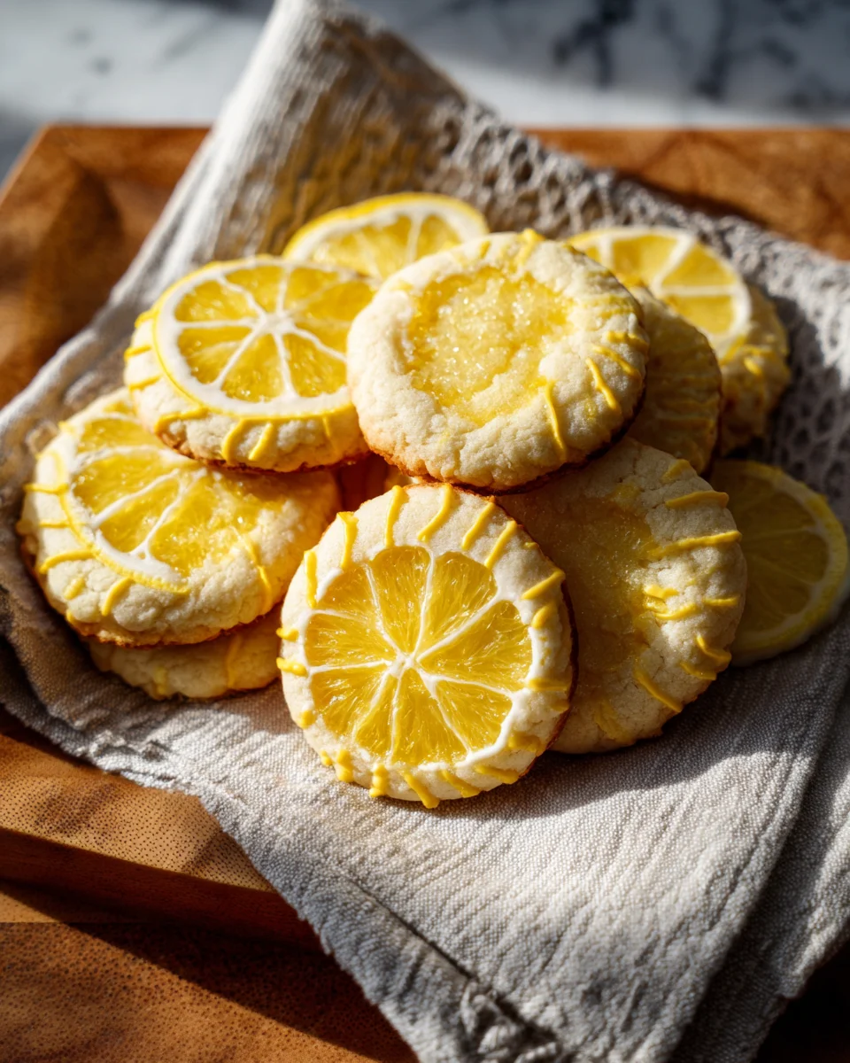 Lemon Butter Cookies