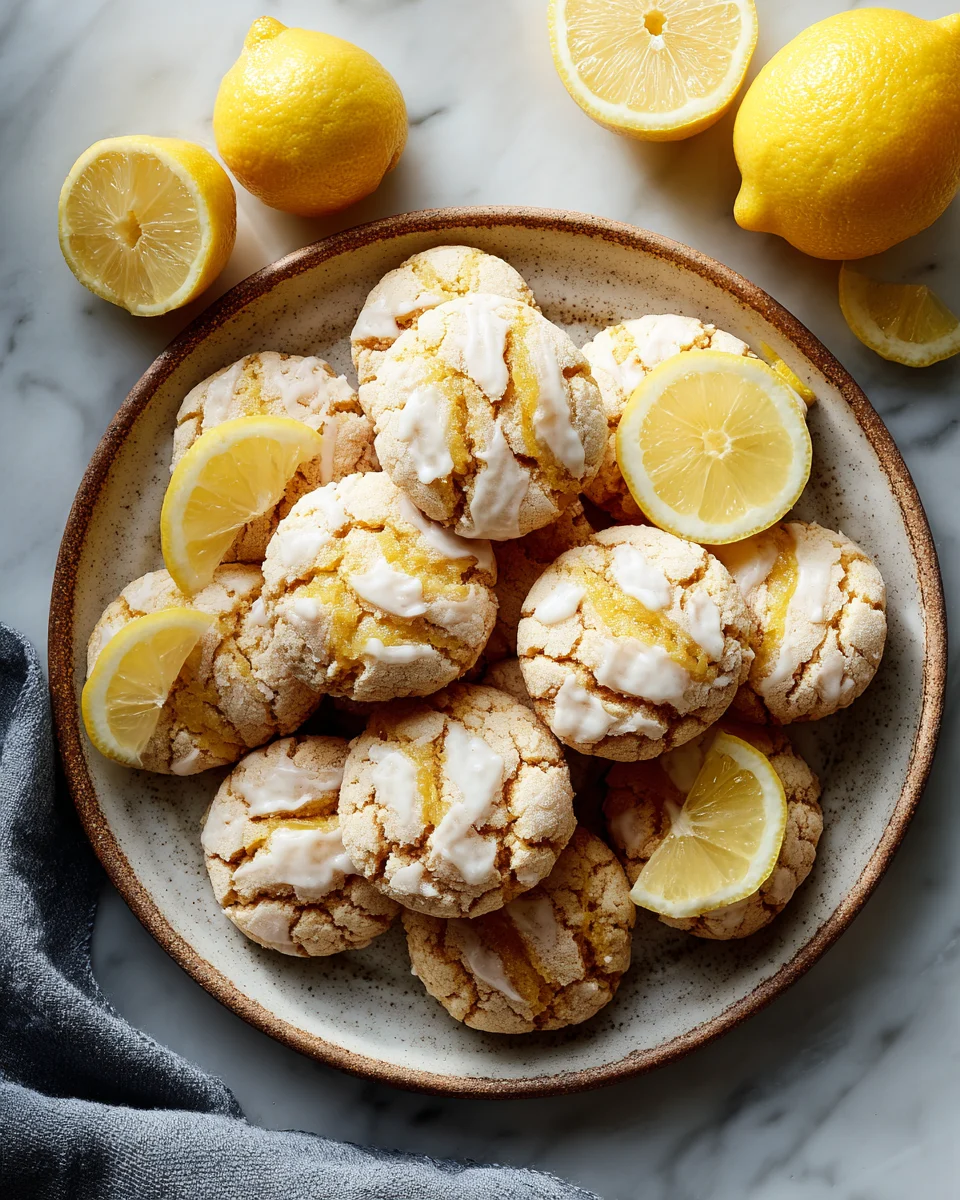 Lemon Butter Cookies