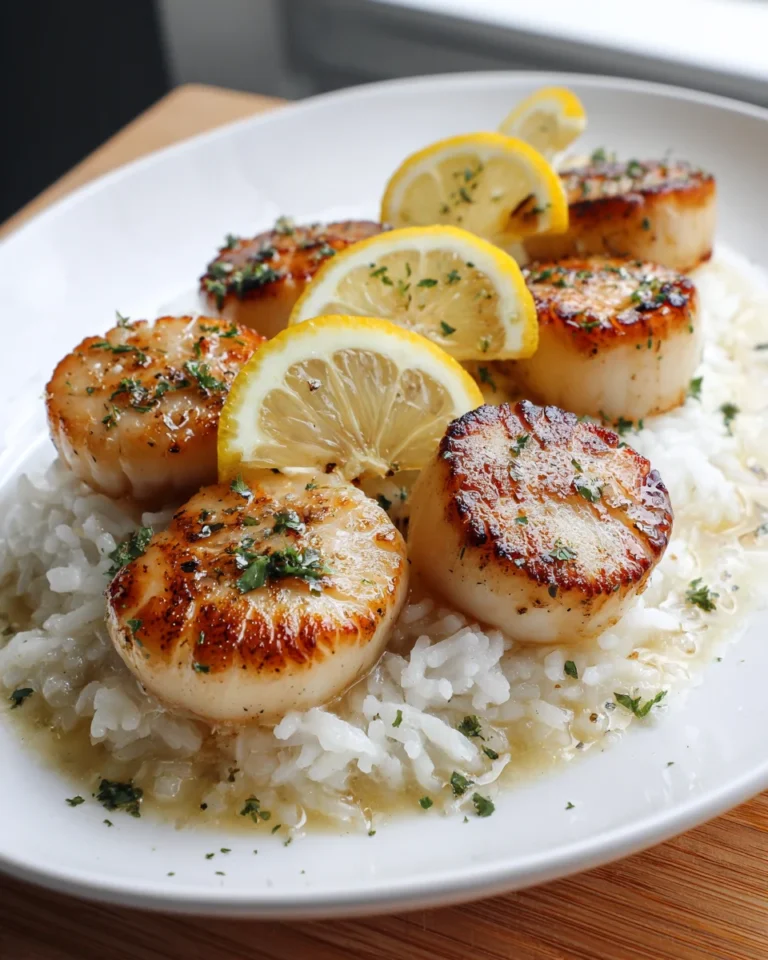 Lemon Butter Scallops