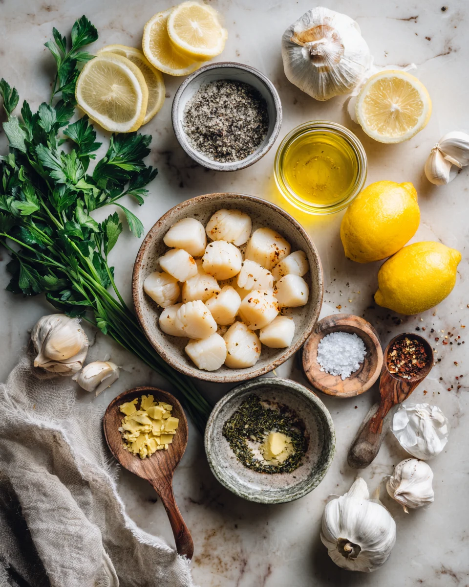 Lemon Butter Scallops