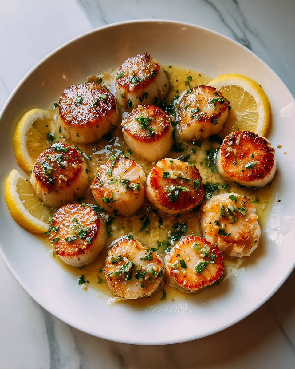 Lemon Butter Scallops