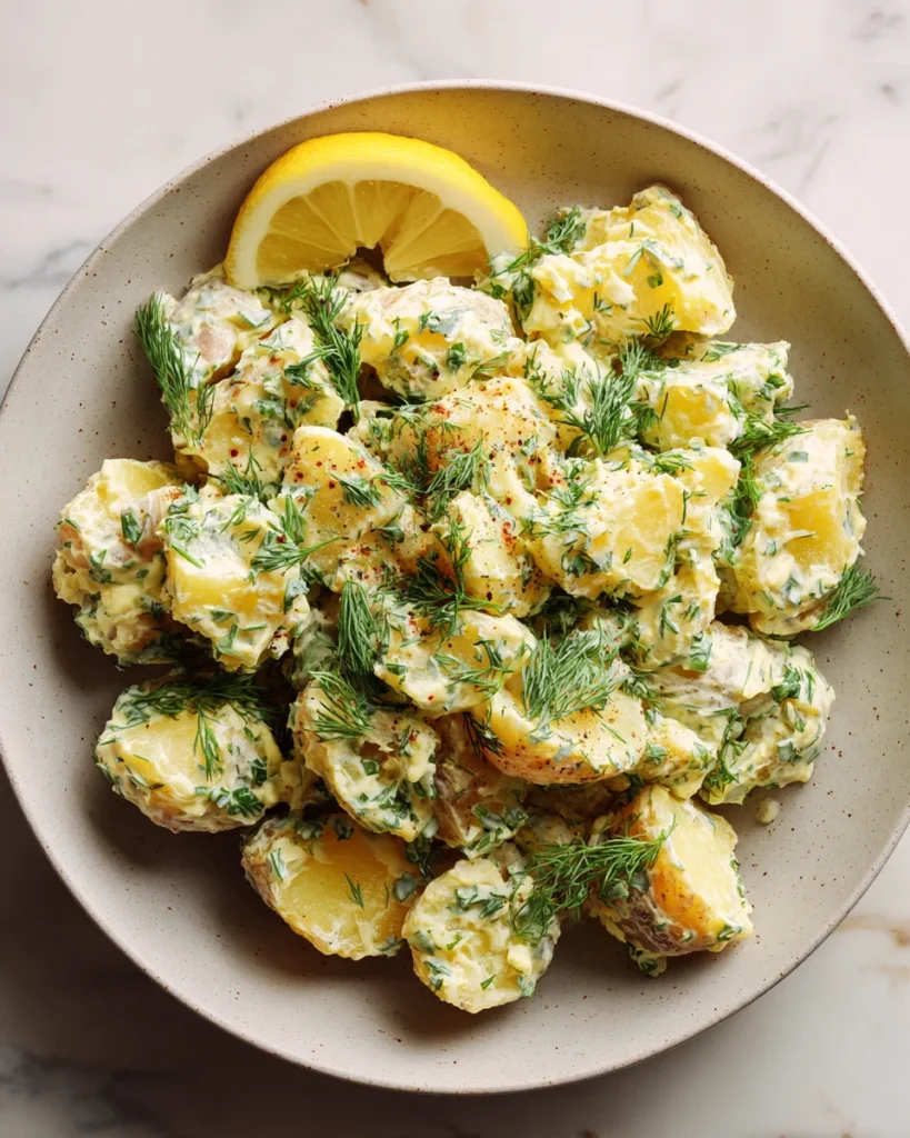 Lemon Dill Potato Salad