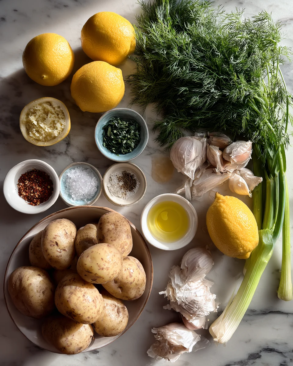 Lemon Dill Potato Salad