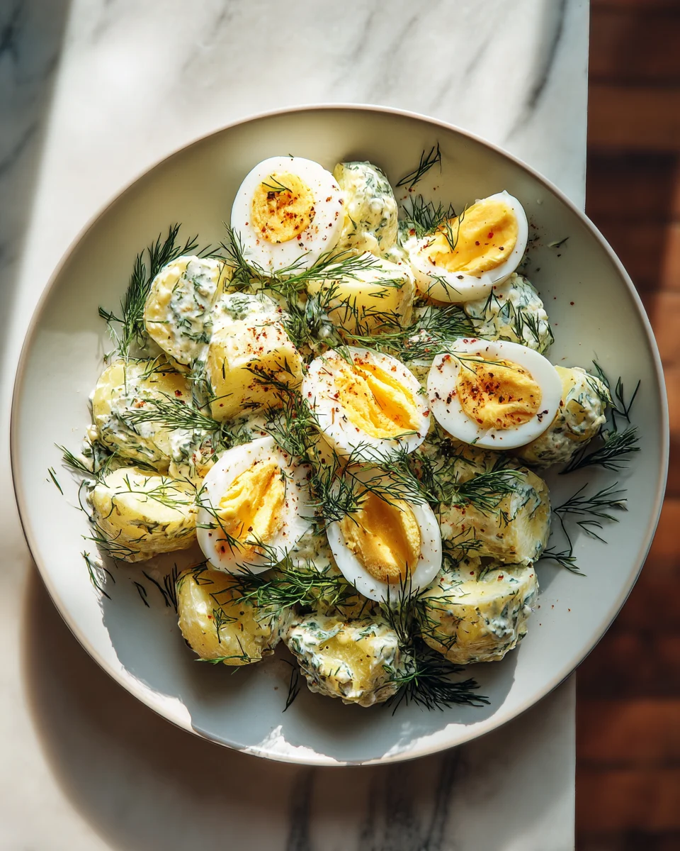 Lemon Dill Potato Salad