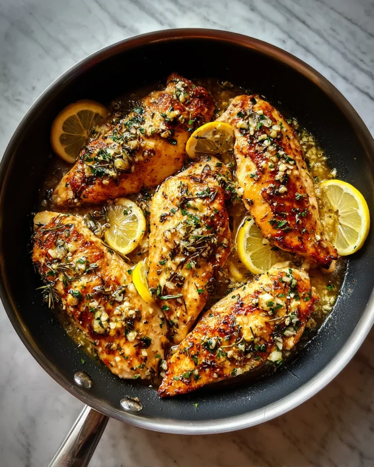 Lemon Herb Chicken Skillet