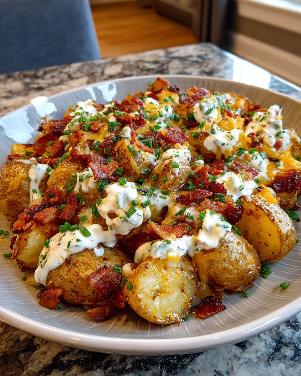 Loaded Bacon Ranch Potatoes Recipe