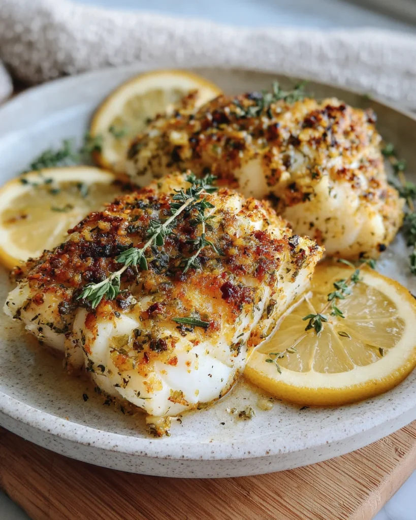 Mediterranean Baked Cod