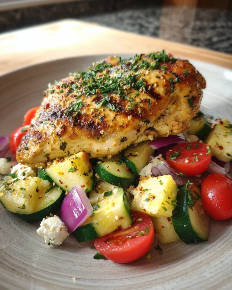 Mediterranean Feta Chicken