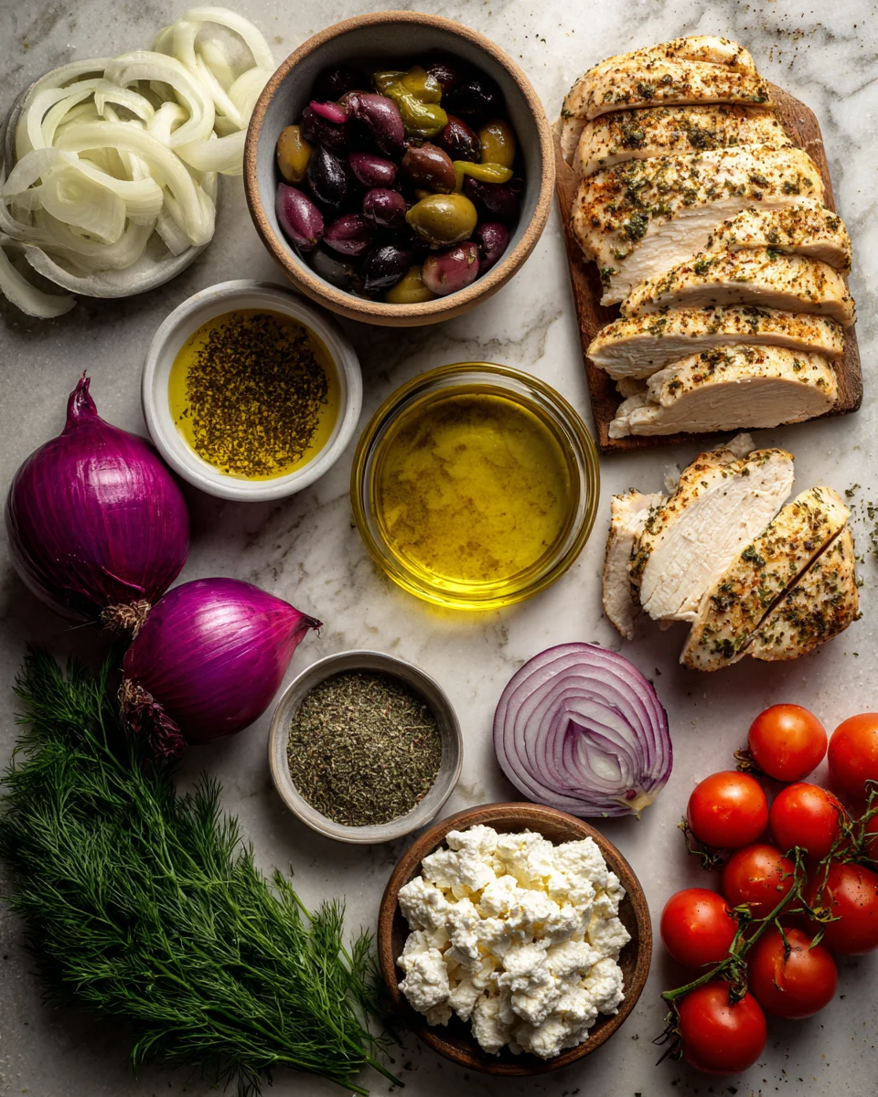 Mediterranean Feta Chicken