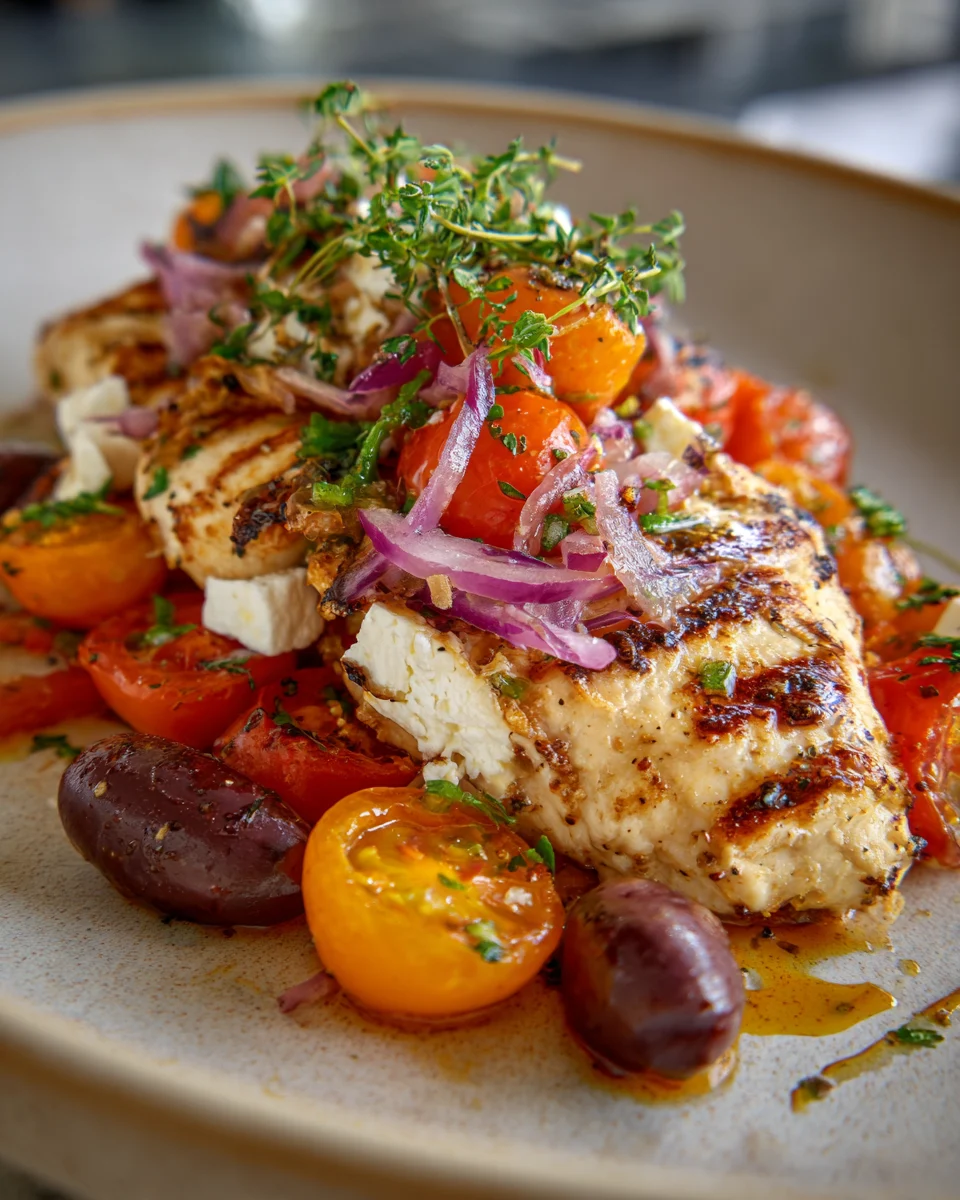 Mediterranean Feta Chicken