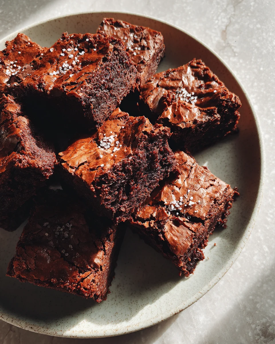 One-Bowl Zucchini Brownies
