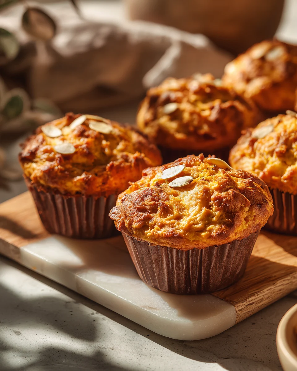 Pumpkin Cream Cheese Muffins