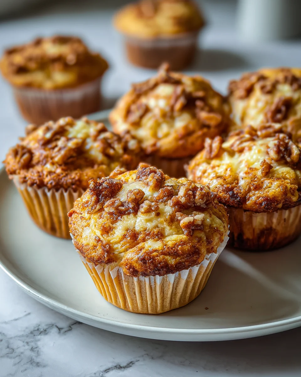 Pumpkin Cream Cheese Muffins