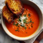 Roasted Red Pepper Tomato Soup