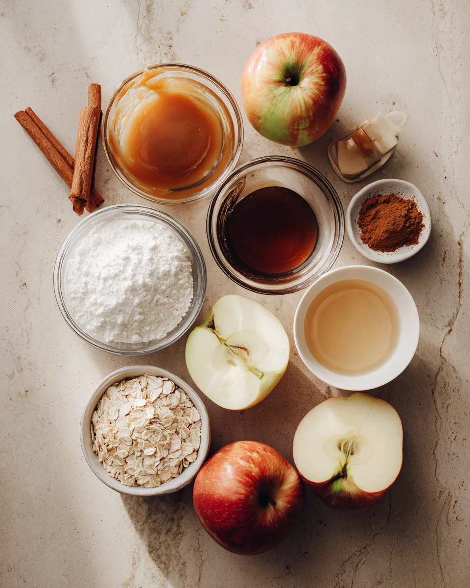 Salted Caramel Apple Bars