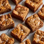 Salted Caramel Blondies