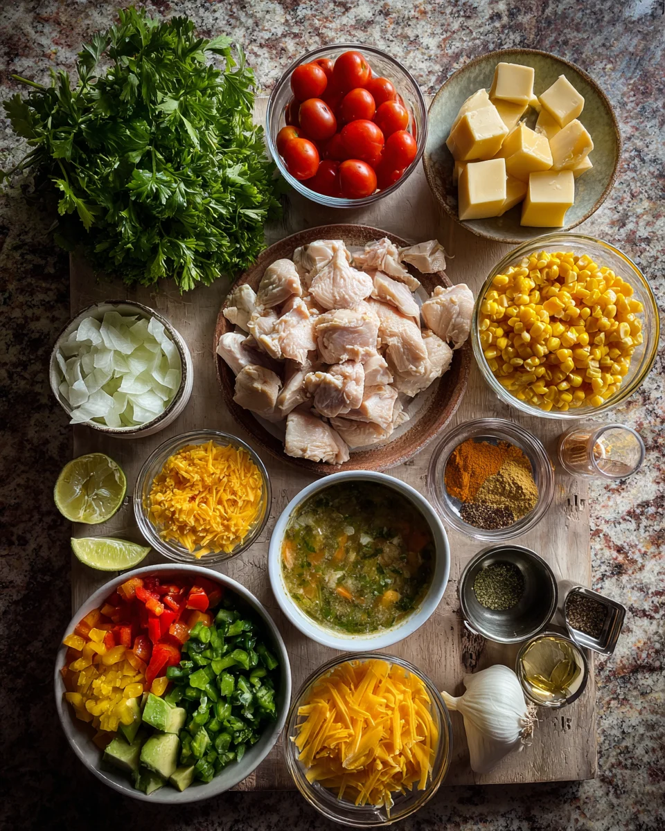 Slow Cooker Chicken Tortilla Soup