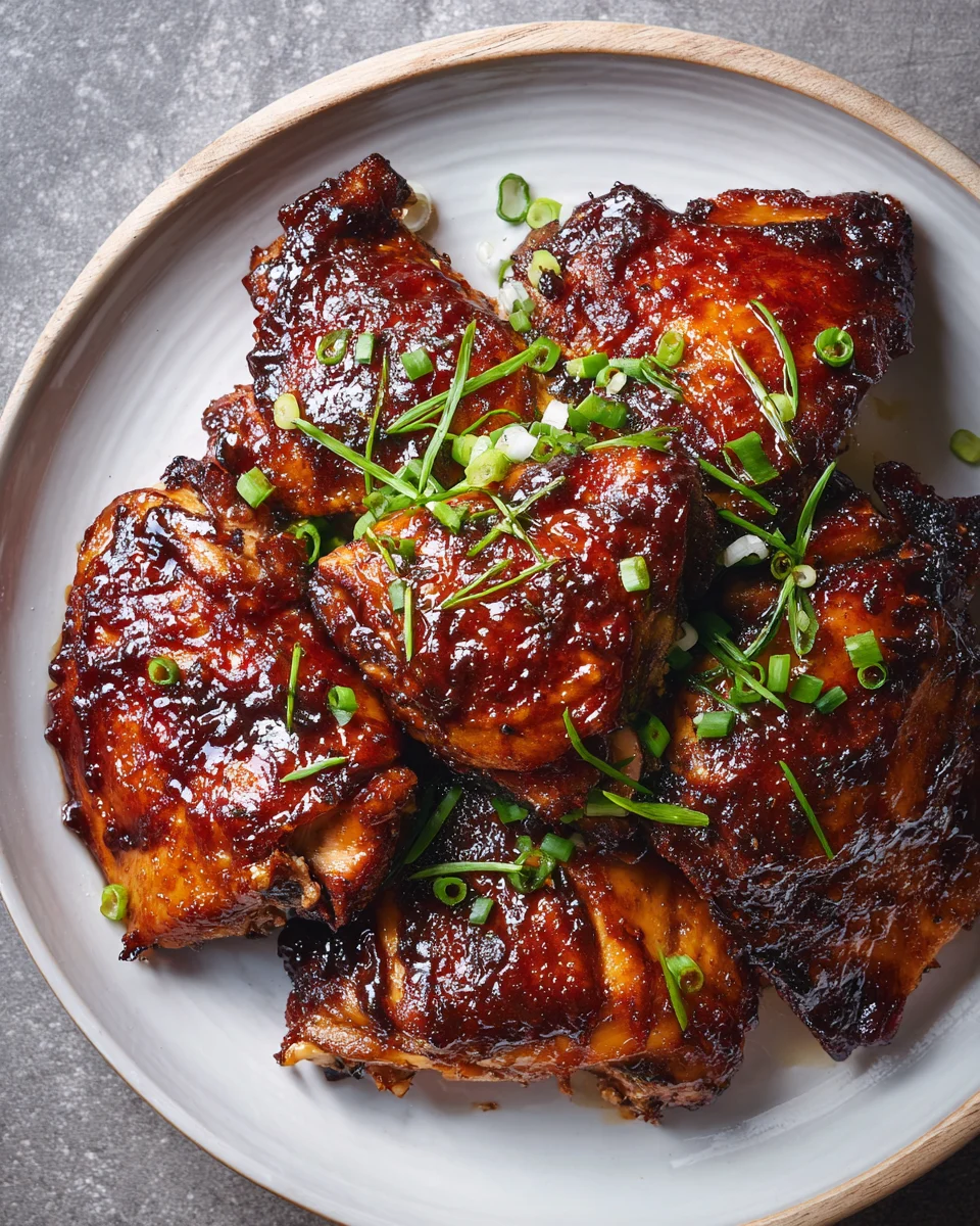 Slow Cooker Honey BBQ Chicken