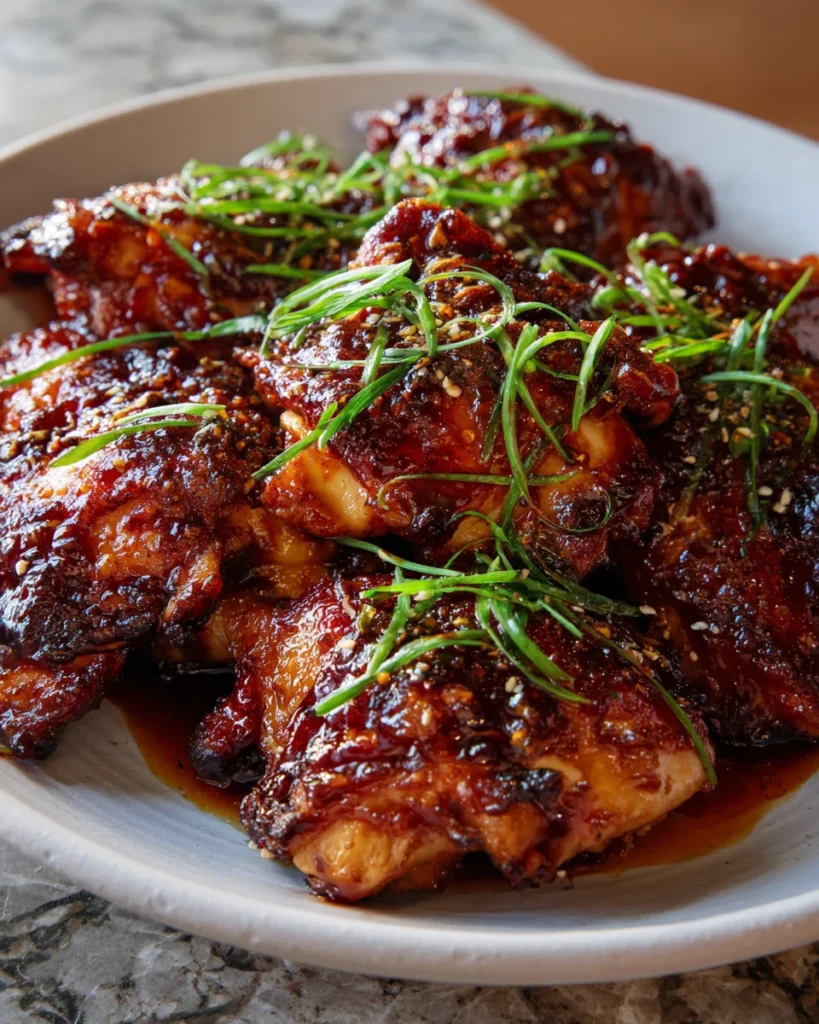 Slow Cooker Honey BBQ Chicken